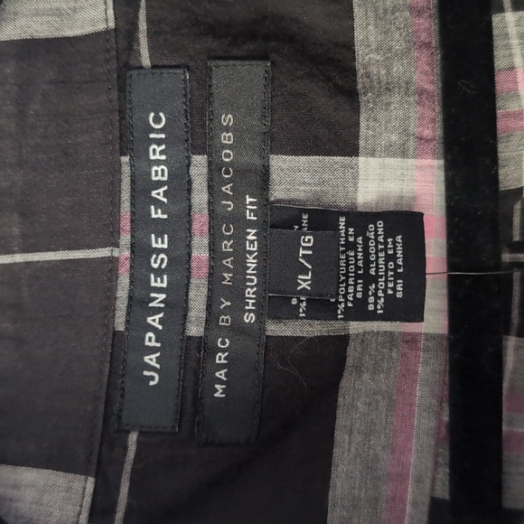 Marc Jacobs NWT Cotton Plaid Button Down - Picture 2 of 9